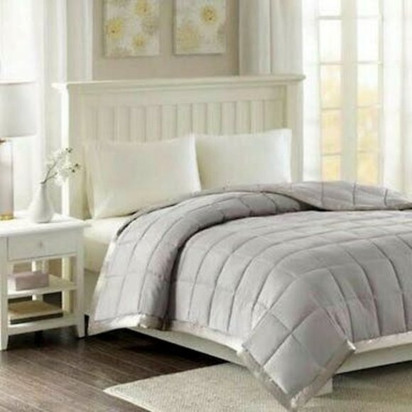 MADISON Park Windom Down Alternative Blanket Microfiber with 3M Scotchgard